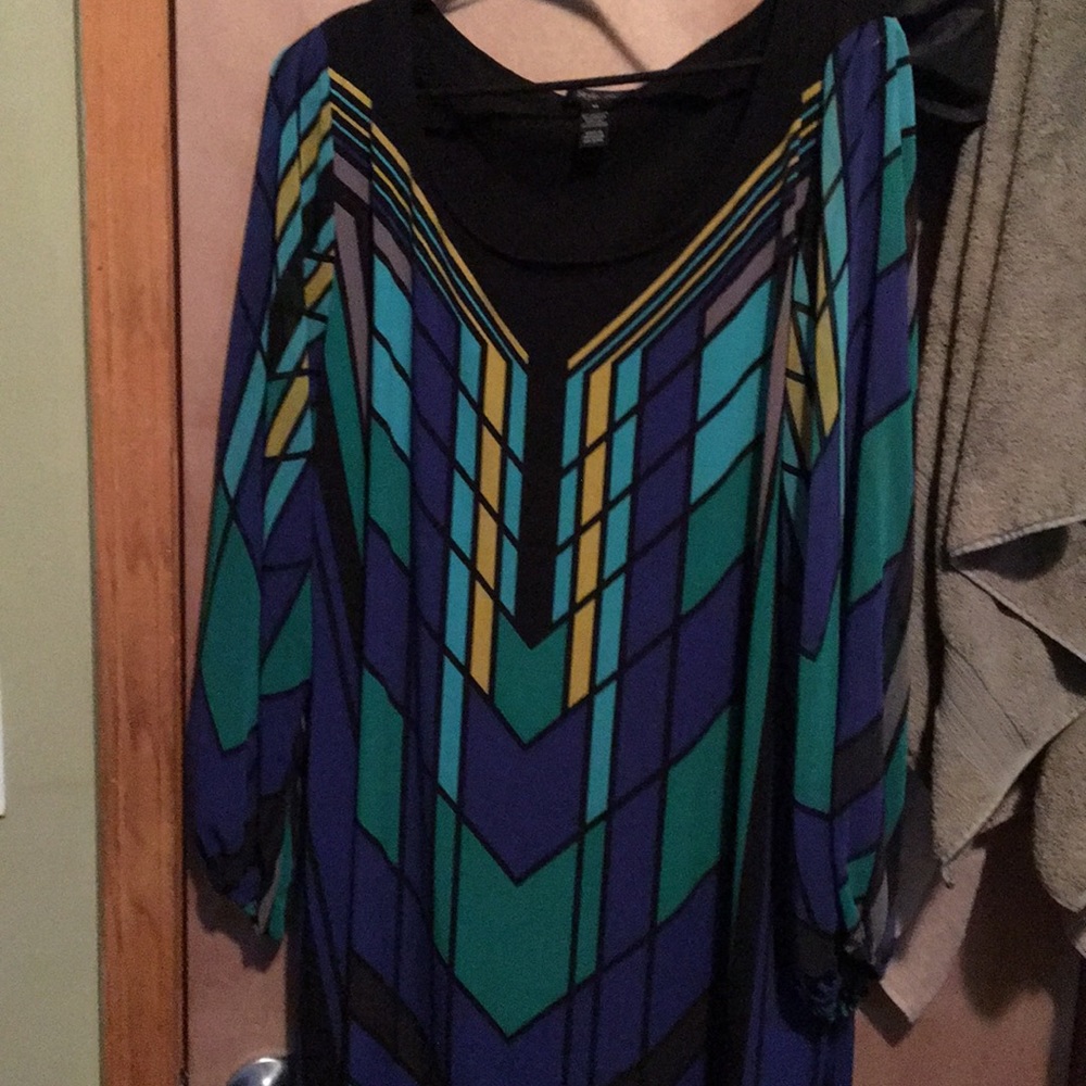Style & Co. (Macy’s) shirt dress. Never worn.